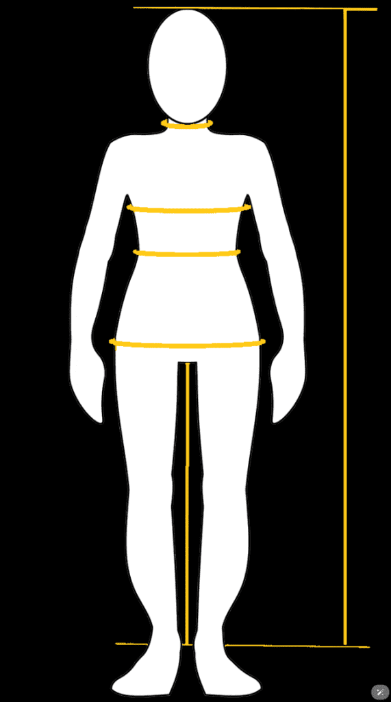 guide de taille pour enfant